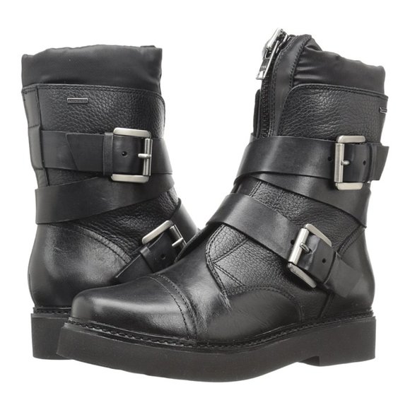 Women's Geox Rayssa Moto Boot - Picture 1 of 9